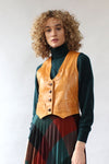 Butternut Leather Vest M