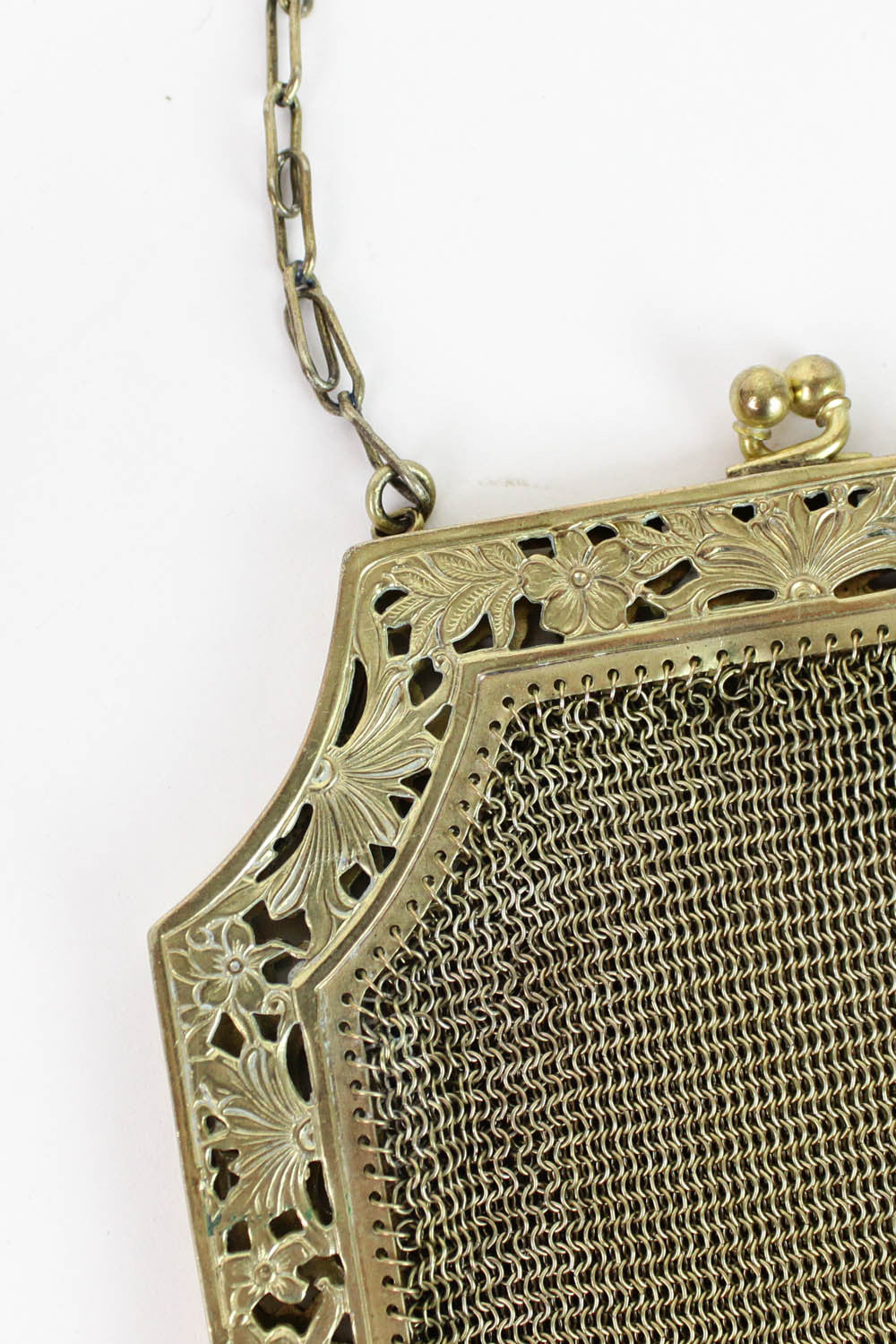 antique metal mesh bags