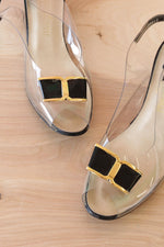 Magdesians Clear Bow Wedges 7.5