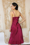 Magenta Taffeta Slip XS/S