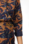 Pheasant Print Two Piece Set S/M