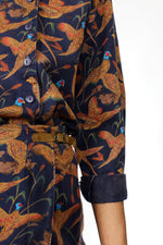 Pheasant Print Two Piece Set S/M