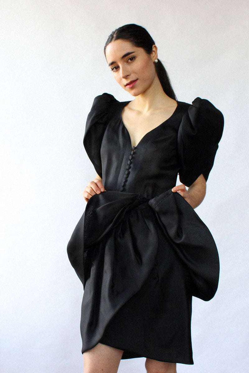 Paul Louis Orrier Sculptural Dress S