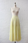 Buttercup Silk Crinkle Skirt M/L
