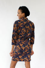 Pheasant Print Two Piece Set S/M