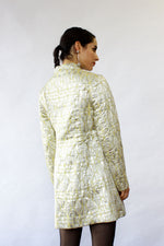 Metallic Brocade Dress Tunic S