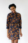 Pheasant Print Two Piece Set S/M