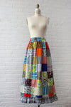 Cotton Patchwork Play Skirt XS-L