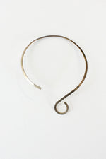 Curled Brass Choker