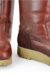 70s Leather Winter Boots 7