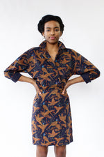 Pheasant Print Two Piece Set S/M