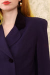 Deep Purple Crop Suit XS/S