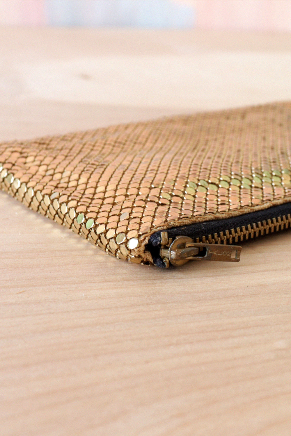Golden Whiting & Davis Zip Pouch