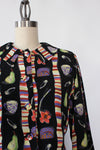 Teacups & Pears Crop Jacket XS/S