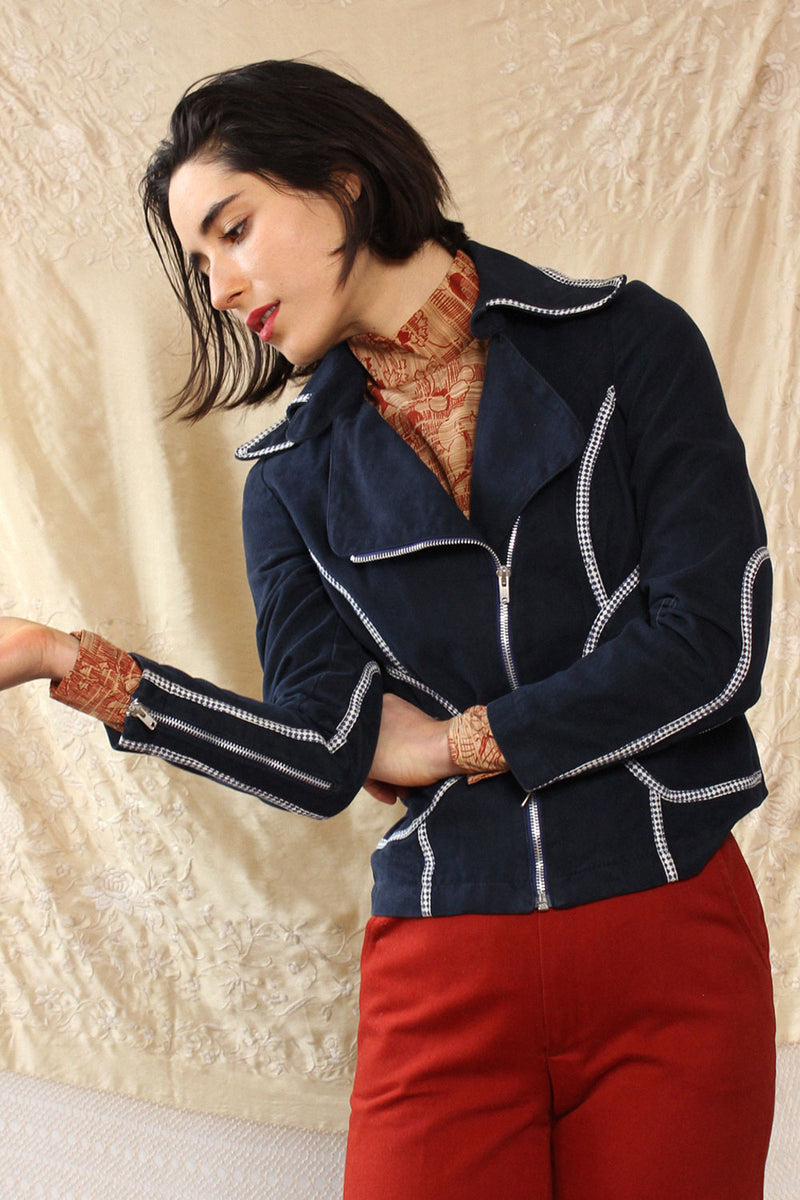 Roncelli Harlequin Trim Jacket XS S