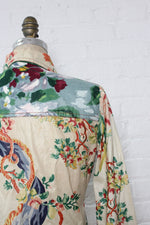 Cotton Chintz Floral Crop Jacket XS/S