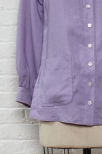 Lilac Linen Pocket Tunic M/L