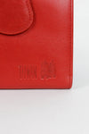 leather wallet vintage detail