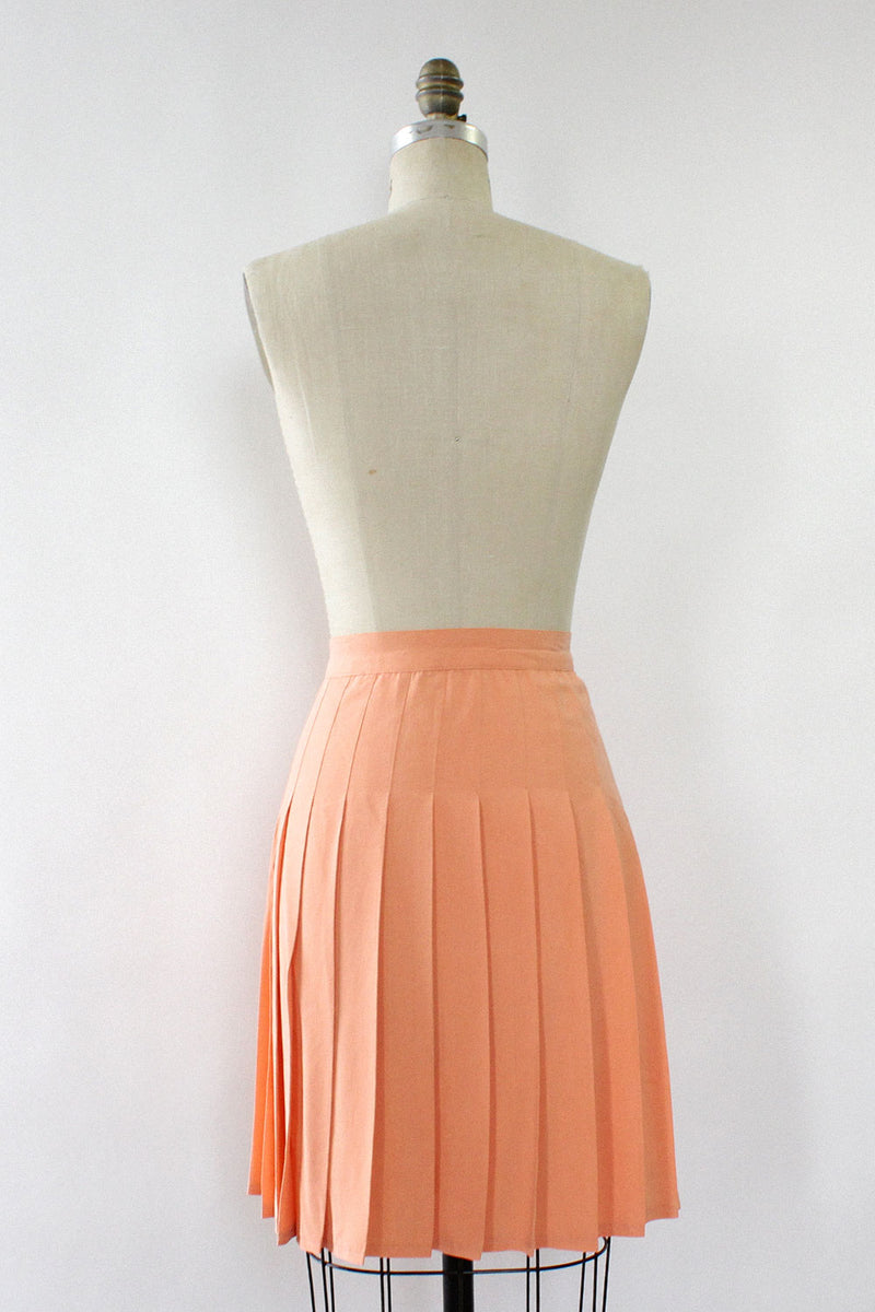 Melon Pleated Skirt M/L