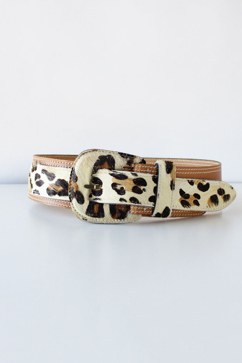 Angelina Leopard Belt