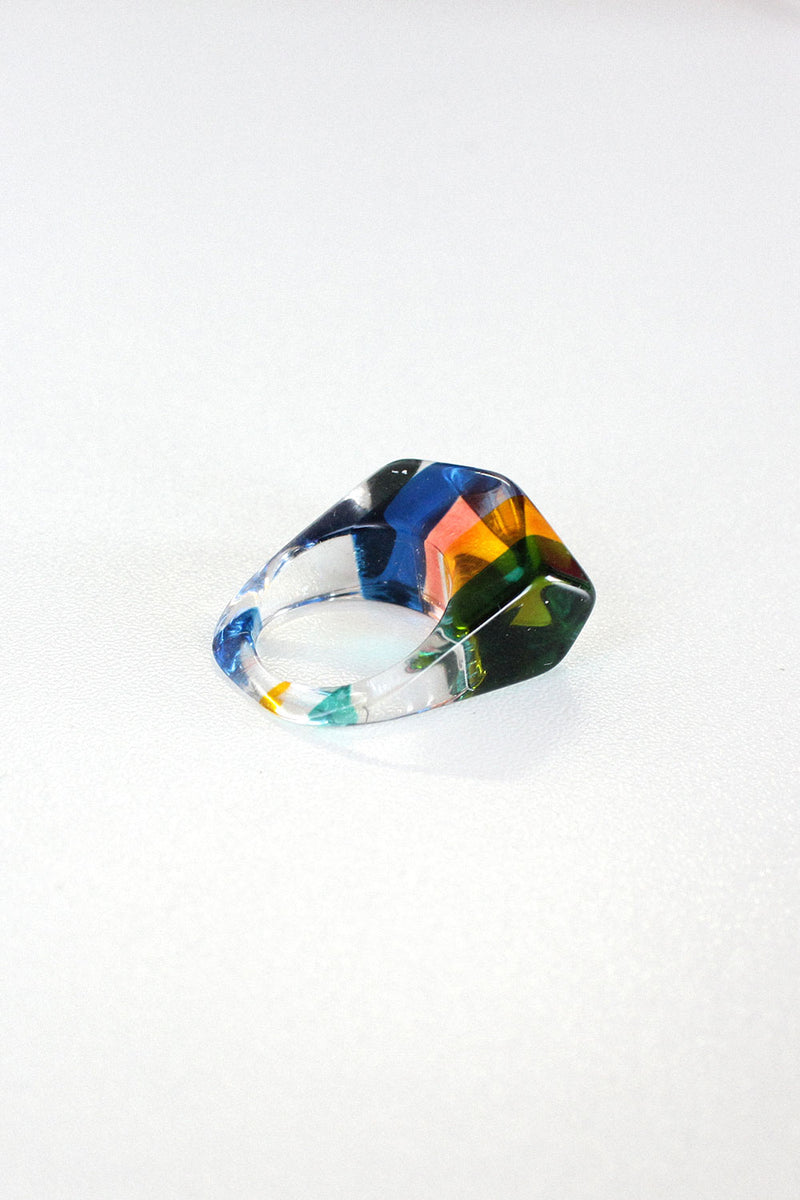 Rainbow Rock Ring