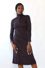 DVF Flower Bud Turtleneck Dress XS/S