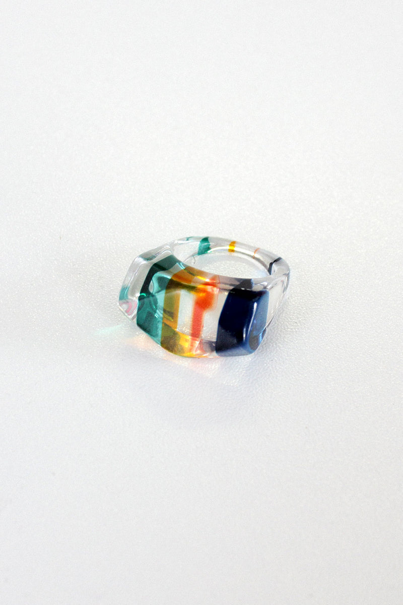 Rainbow Rock Ring