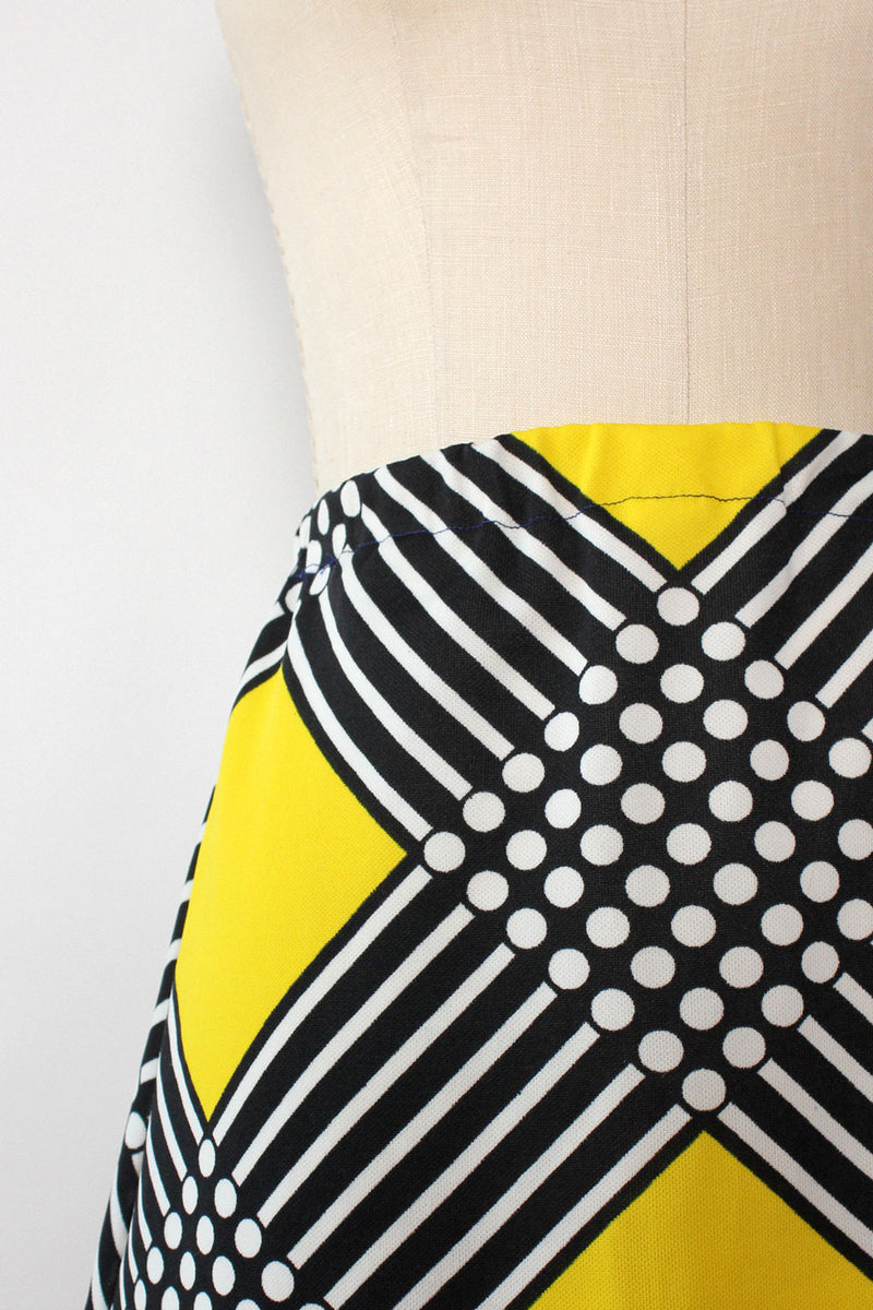 Op Art Flared Mini XS/S