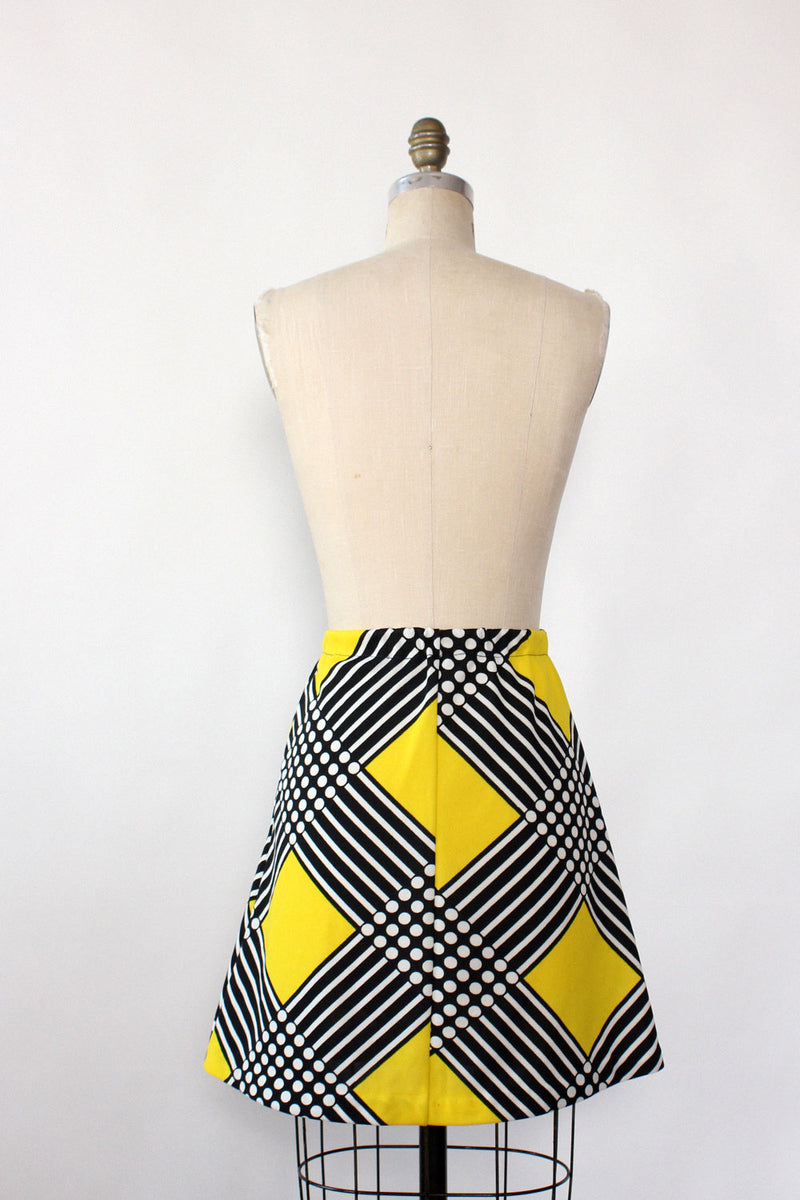 Op Art Flared Mini XS/S