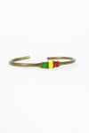 Brass Rasta Cuff