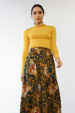 Baroque Hunting Print Skirt XS/S