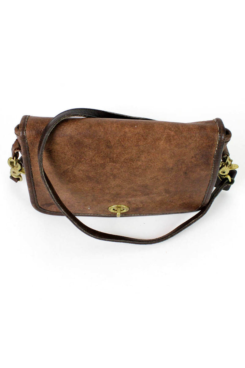 Coach distressed crossbody