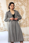 Lanz Soft Gray Skirt Suit XS/S