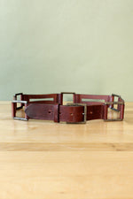 Chunky Hardware Leather Belt