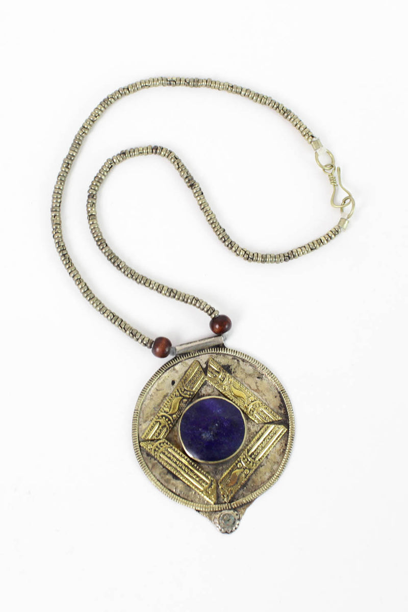 vintage lapis naecklace
