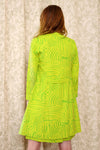 Acid Green Op-Art Set XS/S
