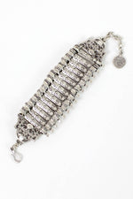 silver tribal bracelet