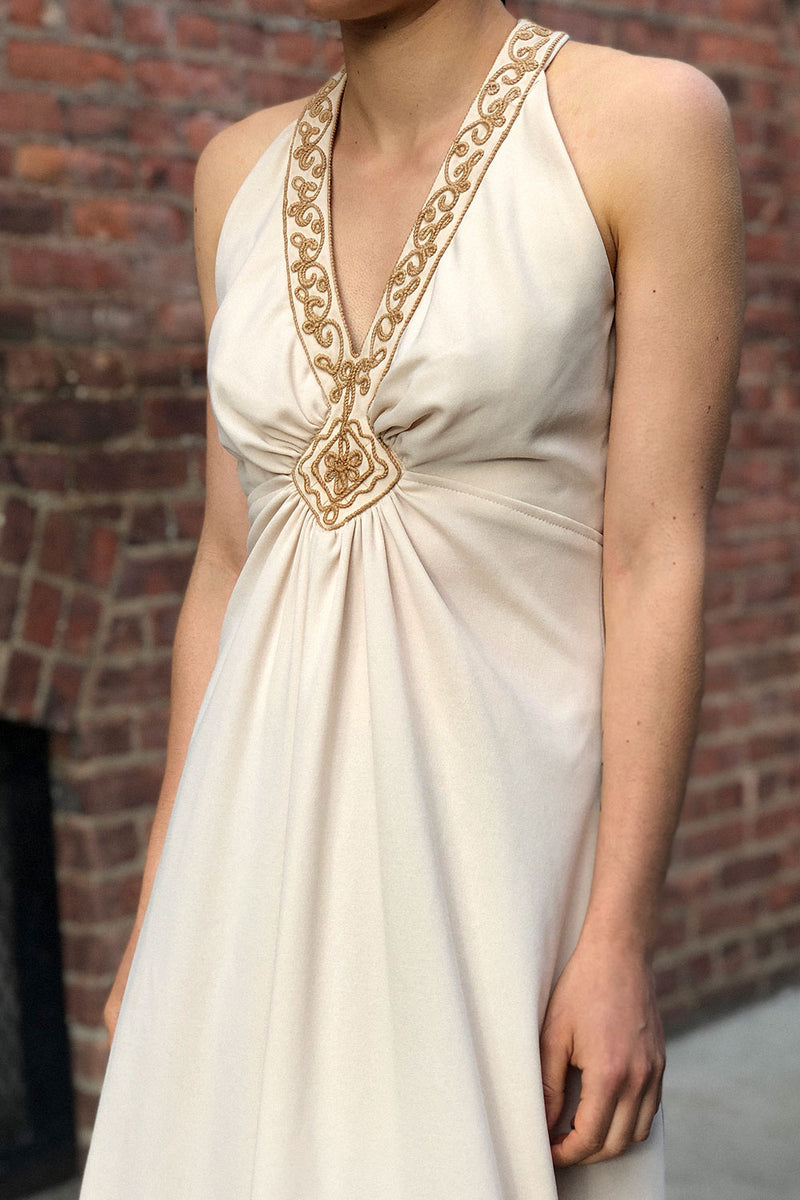 Jute Trim Maxi Dress XS/S