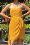 McFadden Marigold Pleat Dress S