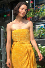 McFadden Marigold Pleat Dress S