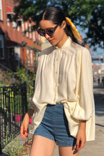 Ivory Poet Blouse