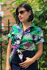 Cabana Tie Front Blouse