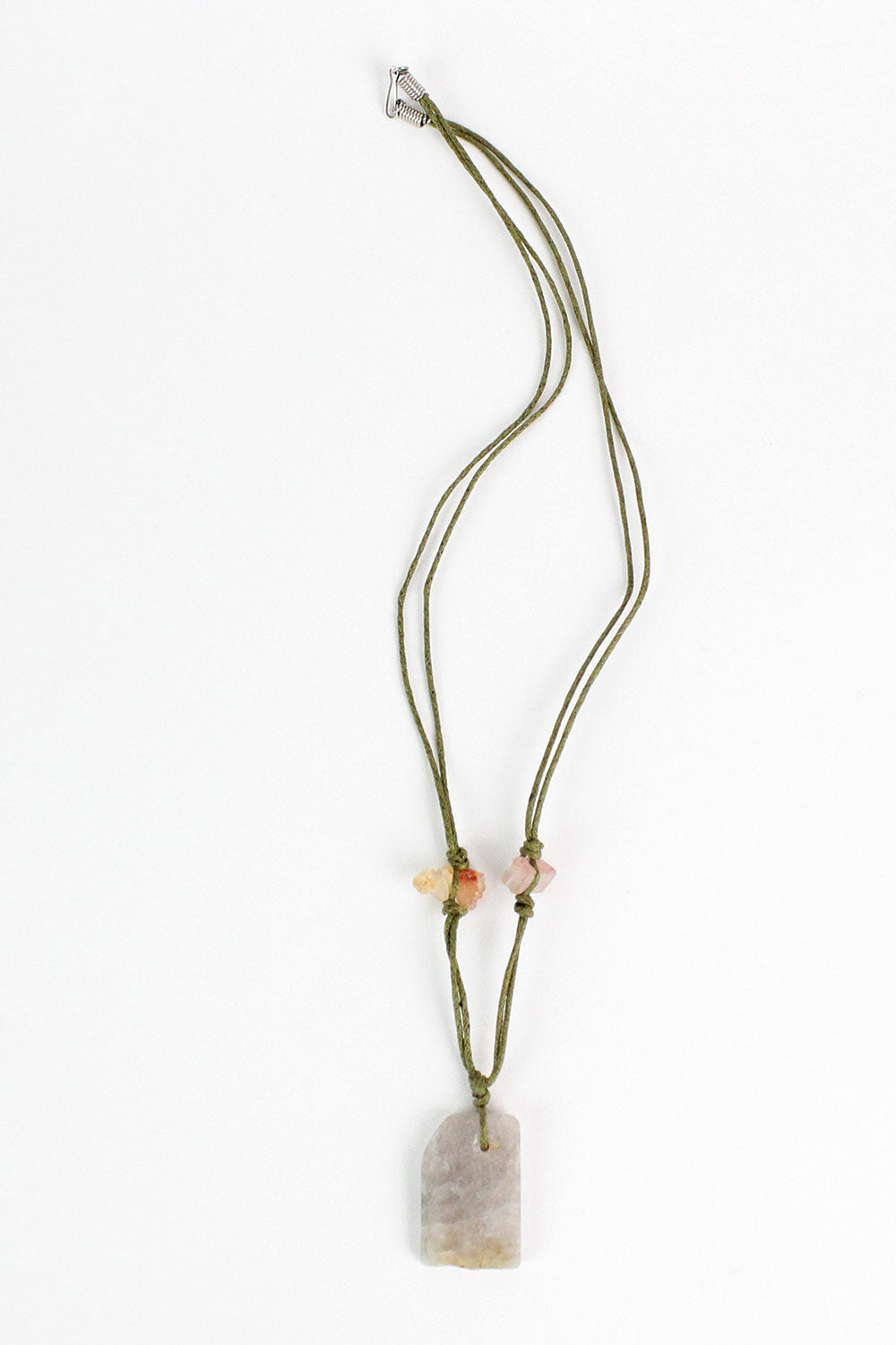 Chakra Quartz Necklace