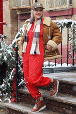 Cabin Fever Quilted Jumpsuit S