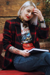 Gucci Plaid Power Blazer S/M