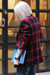Gucci Plaid Power Blazer S/M
