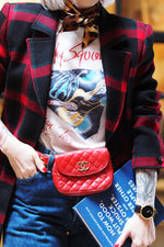 Gucci Plaid Power Blazer S/M