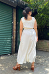 Victoria Falls Ivory Rayon Dress M/L