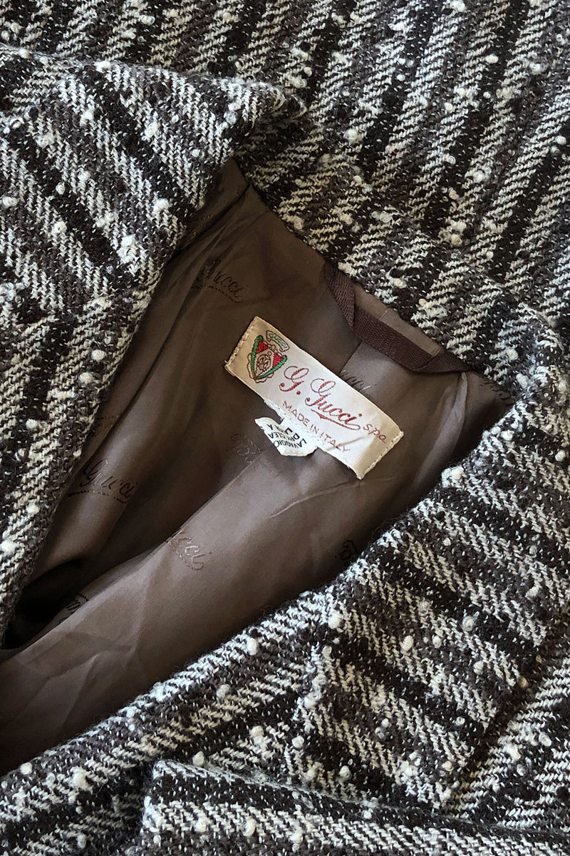 Gucci Tweed Blazer S/M