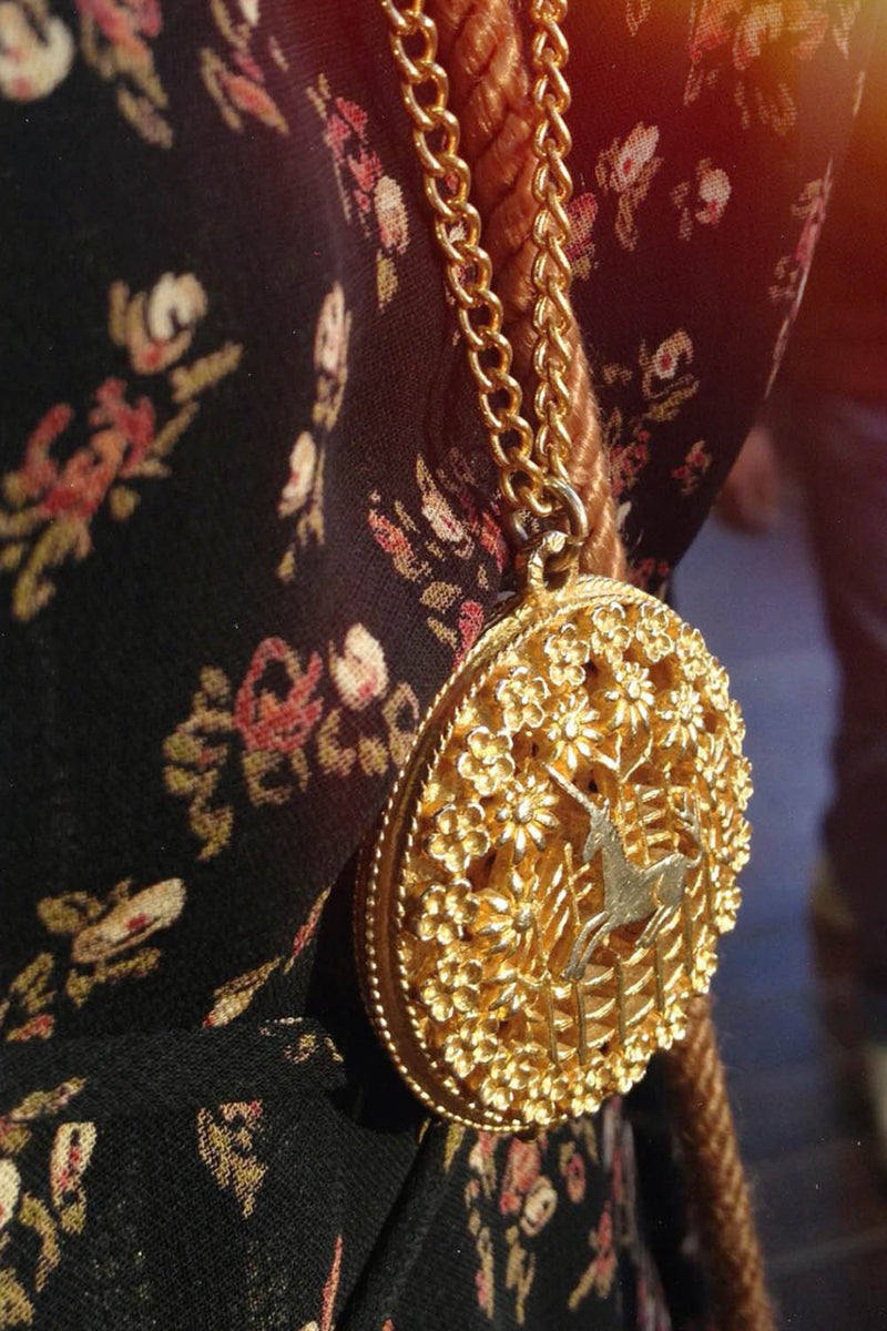Unicorn Locket Necklace